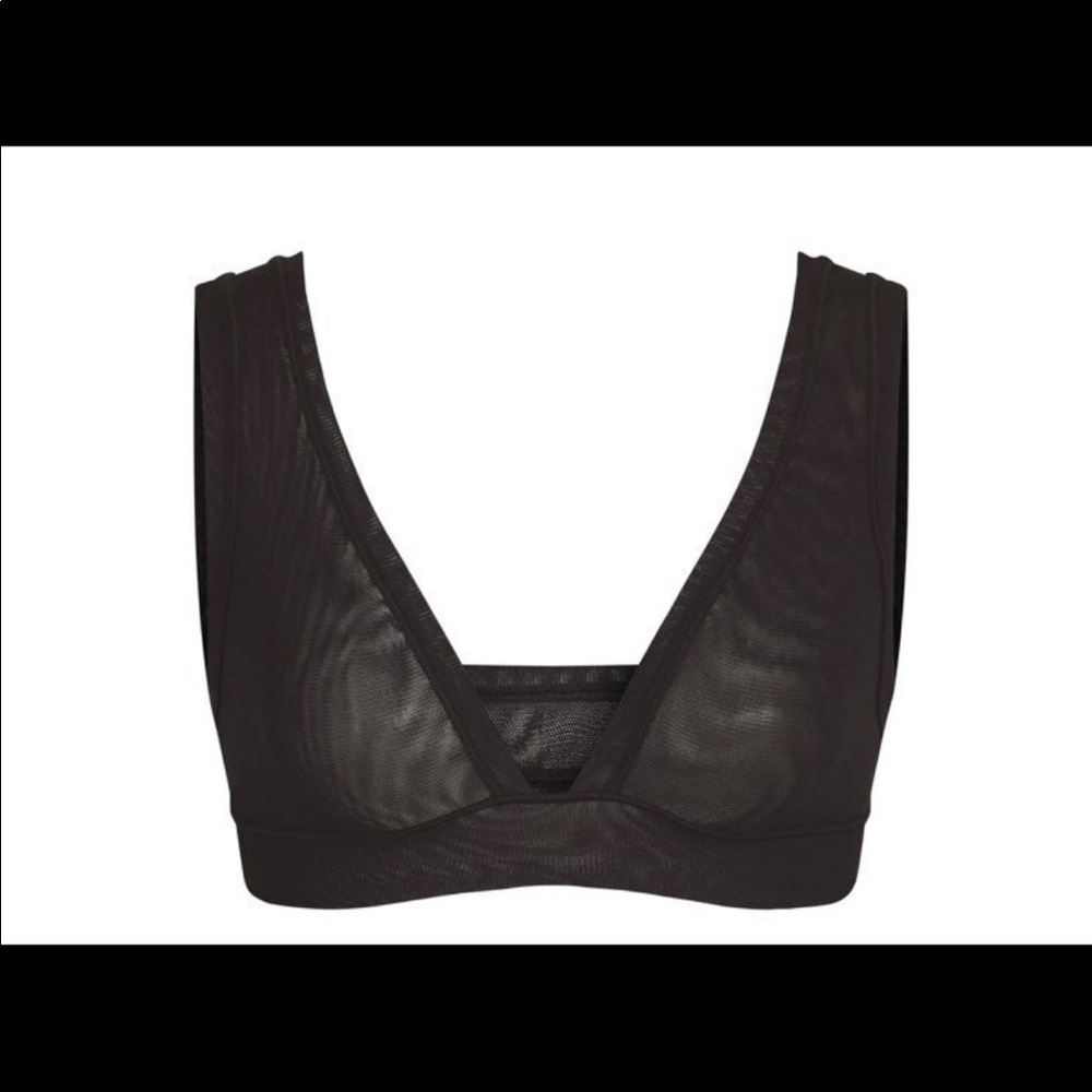 SKIMS Summer Mesh Plunge Bralette size XXS